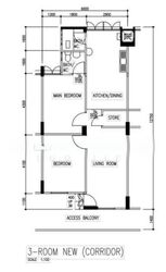 Blk 148 Yishun Street 11 (Yishun), HDB 3 Rooms #638846531